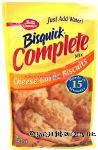 Bisquick Complete Biscuit Mix cheese garlic biscuits mix Center Front Picture