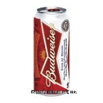 Budweiser Beer 16 Oz Single & Center Front Picture