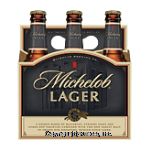 Michelob  lager, 6 12-ounce glass bottles Center Front Picture