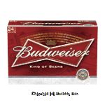 Budweiser Beer 12 Oz Stock, WWII Vets Center Front Picture
