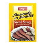 Adolph's Marinade in Minutes steak sauce flavor, tenderizing marinade Center Front Picture