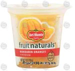 Del Monte fruit naturals mandarin oranges in extra light syrup Center Front Picture