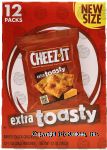 Cheez-it  extra toasty cheez-it snack packs, 12 pk. Center Front Picture