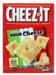 Sunshine Cheez-It italian four cheese baked snack crackers Center Front Picture