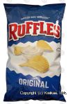 Ruffles  original ridged potato chips Center Front Picture
