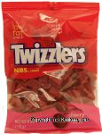 Twizzlers Nibs cherry flavor licorice candy Center Front Picture