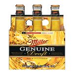 Miller Genuine Draft Beer Longneck 12 Oz Center Front Picture