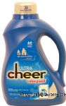 Cheer Ultra 2x concentrated colorguard detergent for high efficiency front-loaders, 64 loads, Center Front Picture