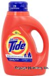 Tide  detergent, original scent, 32 loads Center Front Picture