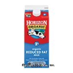 Horizon Organic Milk Reduced Fat Center Front Picture