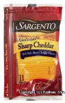 Sargento(R) Natural Deli Style Sharp Cheddar Thin Slices 11 Ct Center Front Picture