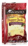 Sargento(R) Natural Deli Style Pepper Jack Thin Slices 10 Ct Center Front Picture