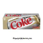 Diet Coke Caffeine Free Cola 12 Oz Fridge Pack Center Front Picture