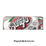 Barq's Diet Root Beer 12 Oz Fridge Pack Center Front Picture