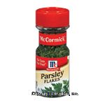 McCormick  Parsley Flakes Center Front Picture