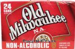 Old Milwaukee  non alcoholic beer 24 12-ounce cans Center Front Picture