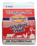 Dairy Fresh  whipping cream, ultra-pasteurized, grade a Center Front Picture