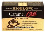 Bigelow  caramel chai black tea, 20-bags Center Front Picture