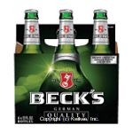 Beck's Beer 12 Oz Center Front Picture