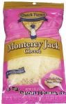 Dutch Farms Wisconsin Select monterey jack cheese, fancy shredded Center Front Picture