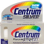 Centrum&nbsp;Silver&nbsp;specially formulated multivitamin / multimineral supplement for adults 50+, with lycopene, tablets Center Front Picture