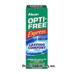 Alcon&nbsp;Opti-Free  Express Disinfecting Solution&nbsp;Multi-Purpose No Rub Lasting Comfort Formula Center Front Picture