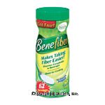Benefiber&nbsp;Fiber Supplement&nbsp;The Clear Choice Powder Center Front Picture