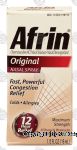 Afrin&nbsp;&nbsp;relieves nasal congestion caused by colds & allergies, 12 hour  Center Front Picture