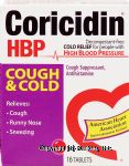 Coricidin&nbsp;&nbsp;relieves cough, runny nose, and sneezing for people with high blood pressure Center Front Picture