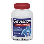 Gaviscon Antacid extra strength antacid, original flavor, 100 chewable tablets Center Front Picture