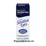Bausch & Lomb Sensitive Eyes&nbsp;Saline Solution&nbsp;For Soft Lenses Center Front Picture