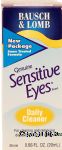 Bausch & Lomb Sensitive Eyes&nbsp;Daily Contact Cleaner&nbsp;easy rinsing for soft lenses Center Front Picture