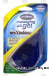 Dr Scholl's&nbsp;&nbsp;massaging gel heel cushions, men's, ideal for sensitive heels Center Front Picture