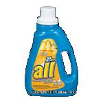 All&nbsp;Laundry Detergent Liquid&nbsp;2X Ultra Sunshine Energy w/Bleach 26 Loads Center Front Picture