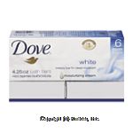 Dove Beauty Bar white beauty bar with deep moisture, 1/4 moisturizing cream Center Front Picture