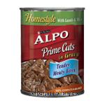 ALPO Wet&nbsp;Dog Food&nbsp;Prime Cuts In Gravy /Lamb & Rice Center Front Picture