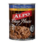 Purina Alpo Chop House, Wet Dog Food, T-Bone Steak Flavor in Gourmet Gravy Center Front Picture