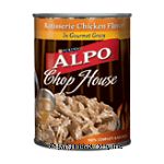 ALPO Wet&nbsp;Chop House&nbsp;dog food, rotisserie chicken flavor in gourmet gravy Center Front Picture