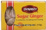 Dynasty&nbsp;&nbsp;sugar ginger a confection, for baking and cooking Center Front Picture