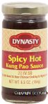 Dynasty&nbsp;&nbsp;spicy hot kung pao sauce; spicy hot sweet & sour chinese cooking & dipping sauce Center Front Picture