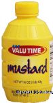 Valu Time&nbsp;&nbsp;mustard Center Front Picture
