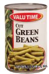Valu Time&nbsp;&nbsp;cut green beans Center Front Picture