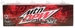 Mountain Dew Code Red Soda 12 Oz Fridge Mate Center Front Picture