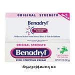 Benadryl&nbsp;Itch Stopping Cream&nbsp;Original Strength Center Front Picture