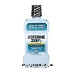 Listerine Zero clean mint mouthwash, zero alcohol, less intense Center Front Picture