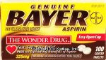 Bayer&nbsp;&nbsp;pain reliever/fever reducer, 325 mg Center Front Picture