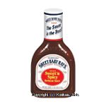 Sweet Baby Ray's Barbecue Sauce Hot 'n Spicy Center Front Picture
