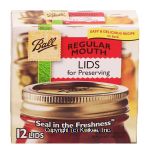 Ball&nbsp;&nbsp;regular mouth lids for preserving Center Front Picture