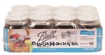 Ball&nbsp;&nbsp;quilted crystal 8-ounce jelly jars; includes bands, decorative dome lids & decorative jar labels Center Front Picture