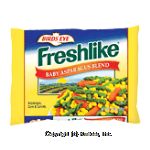 Freshlike&nbsp;Baby Asparagus Blend &nbsp;Asparagus Cut Corn & Baby Whole Carrots Center Front Picture